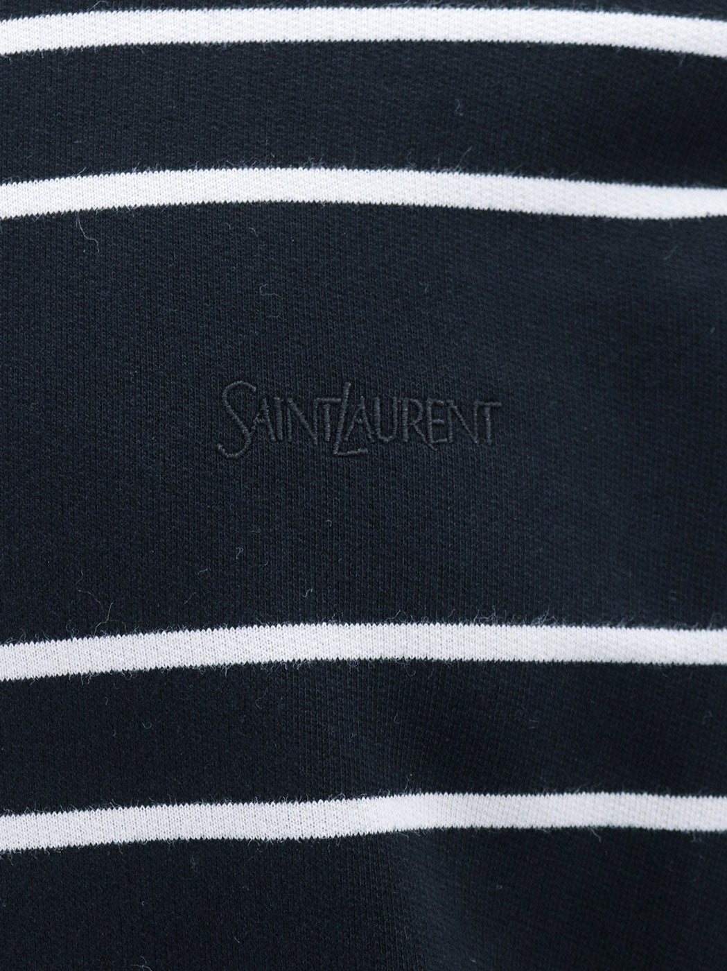 Cotton sweatshirt with ton sur ton embroidered logo - 3