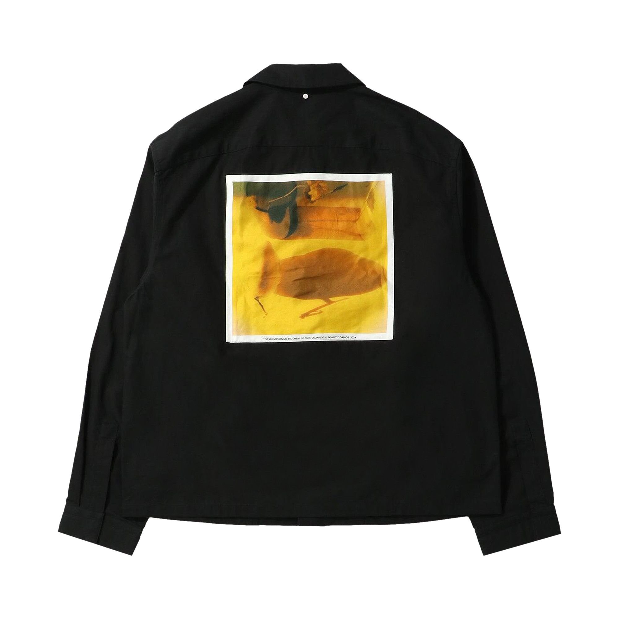 OAMC System Shirt 'Black' - 2