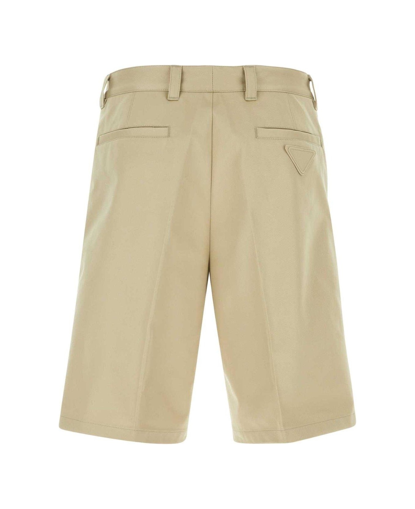 Pleated Knee-length Shorts - 2