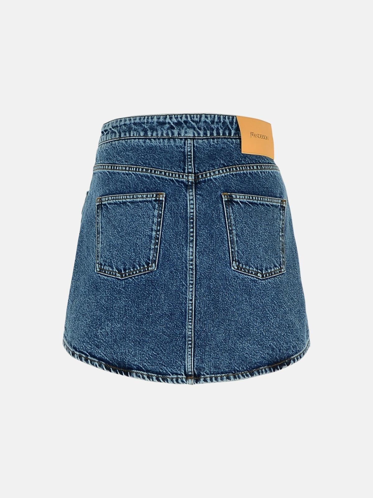 ミニスカート JW ANDERSON Women Mini Skirts DK0026 PG1619172 Blue 20144188_50132530_600.jpg