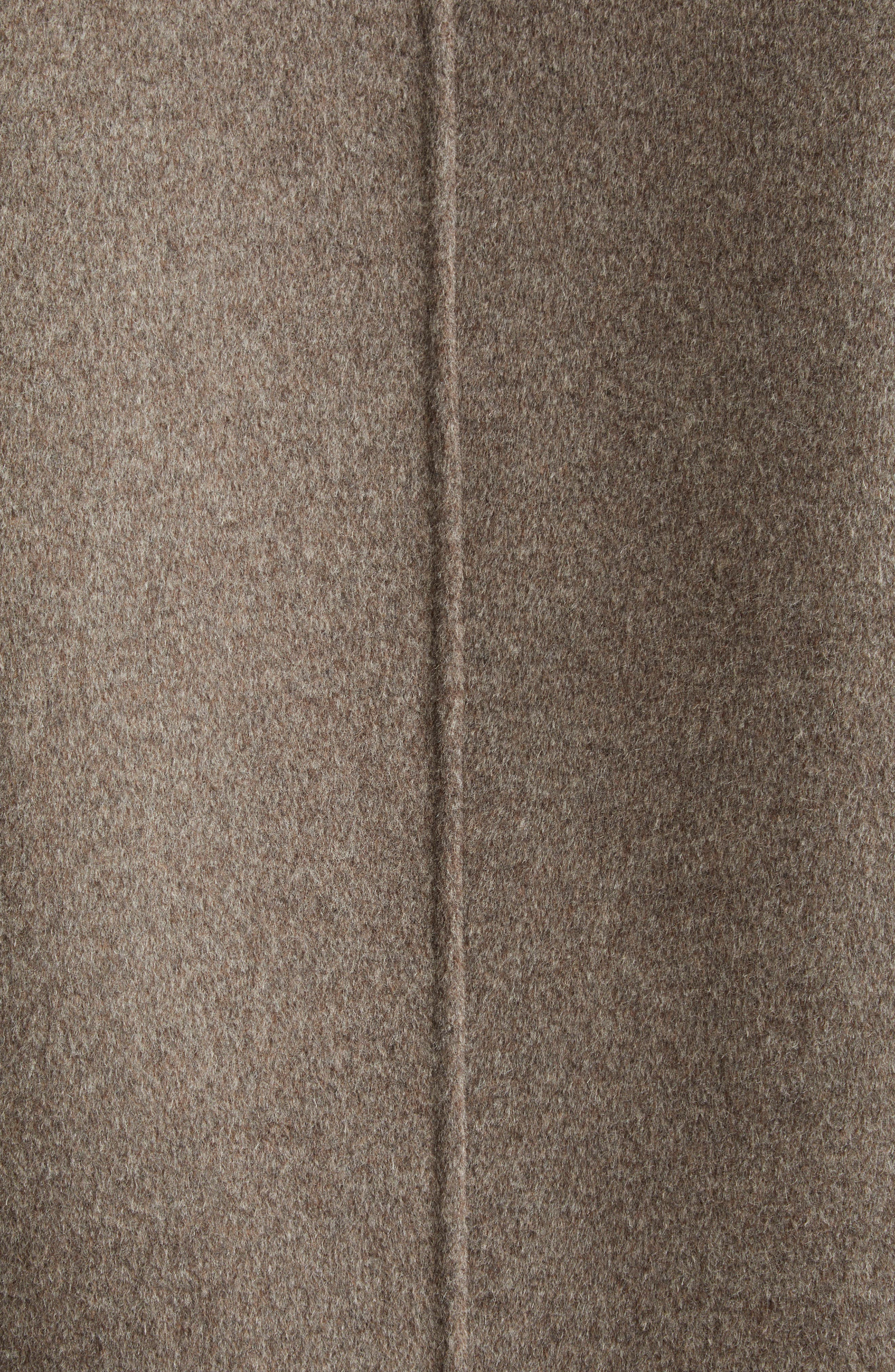 LOULOU DE SAISON Dunne Single Breasted Wool & Cashmere Coat in Taupe Melange at Nordstrom - 6