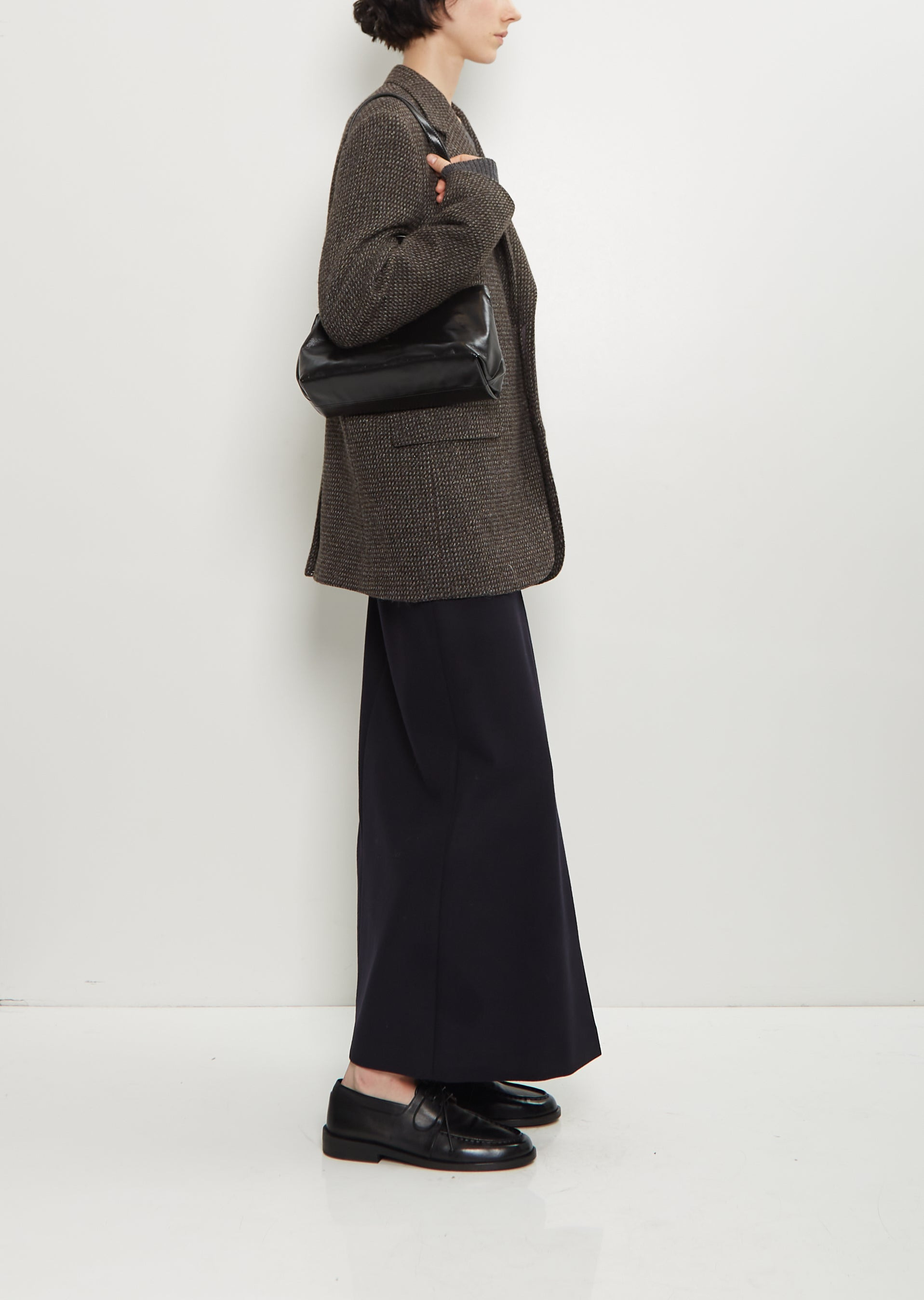 Mini Orizzonte Shoulder Bag — Black - 3