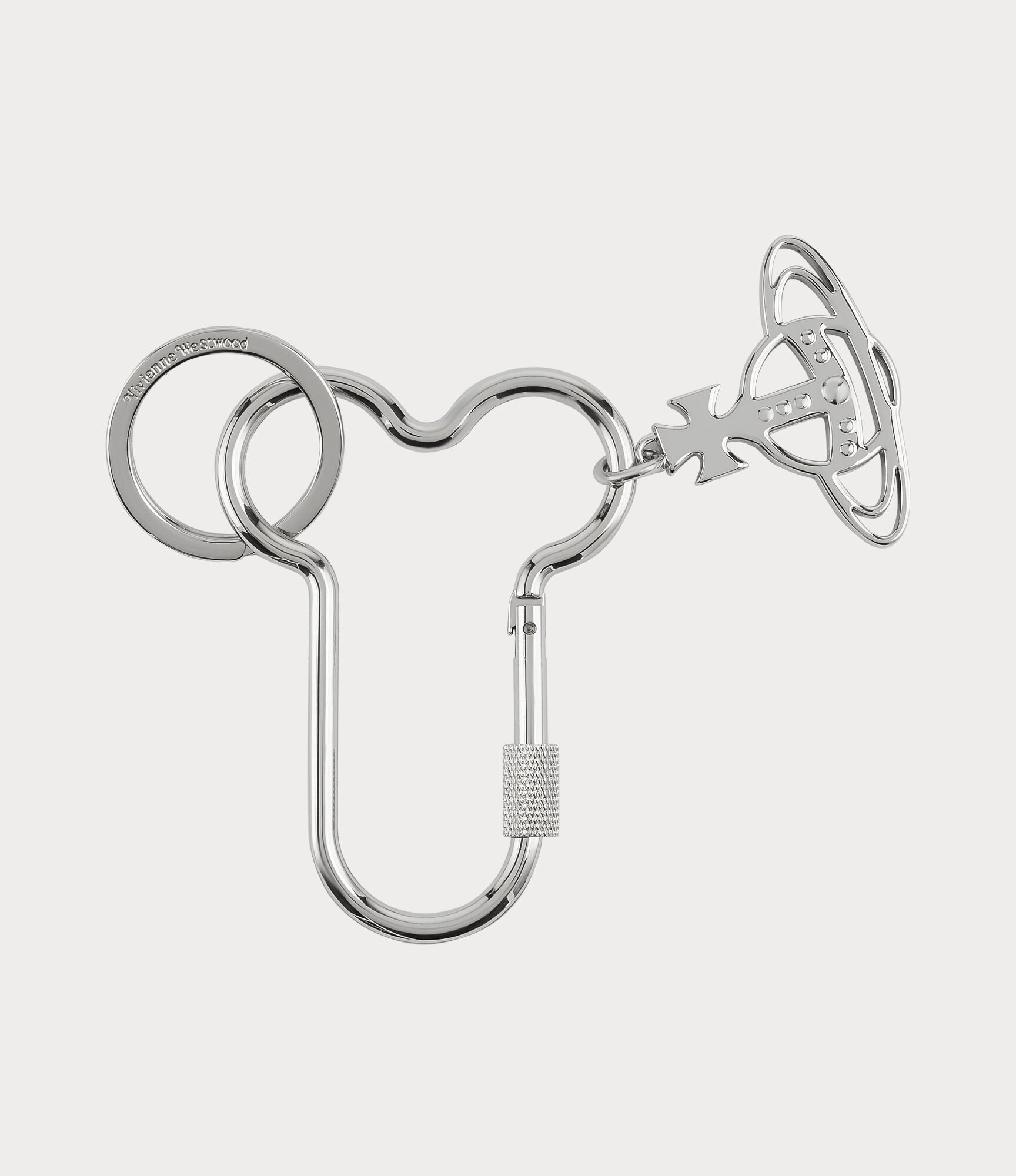 METAL PENIS CARABINER KEYRING - 1