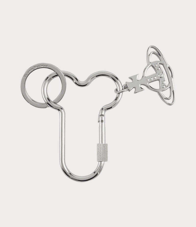 METAL PENIS CARABINER KEYRING 1