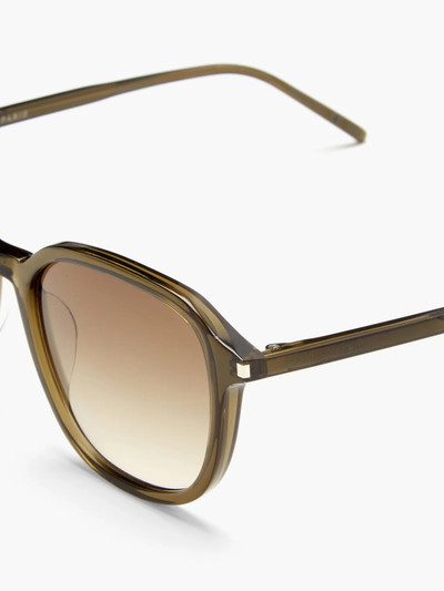 SAINT LAURENT Square acetate sunglasses outlook