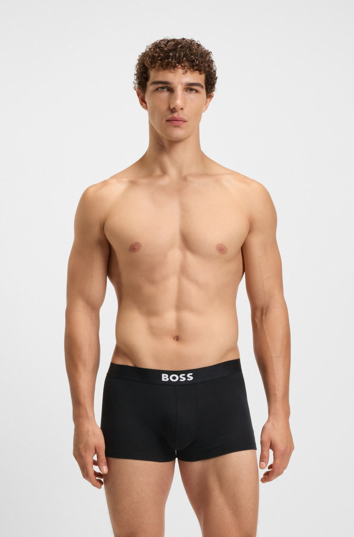 THREE-PACK OF STRETCH TRUNKS IN COTTON - 6
