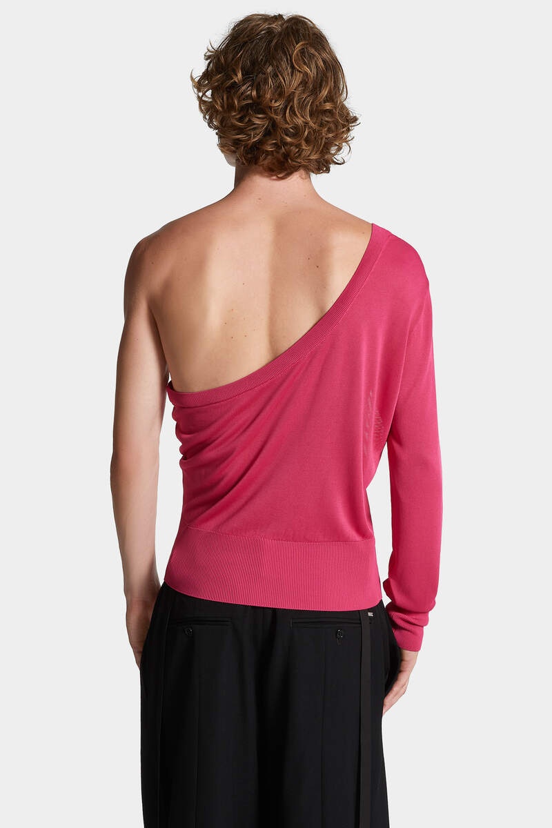 ONE SHOULDER PULLOVER - 4