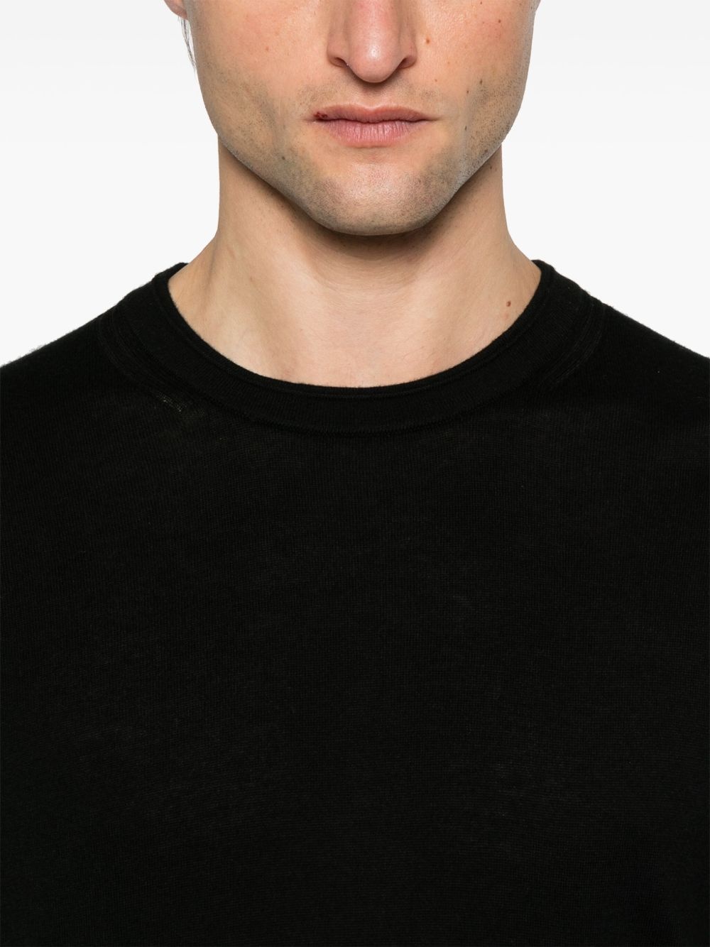 ribbed T-shirt - 4