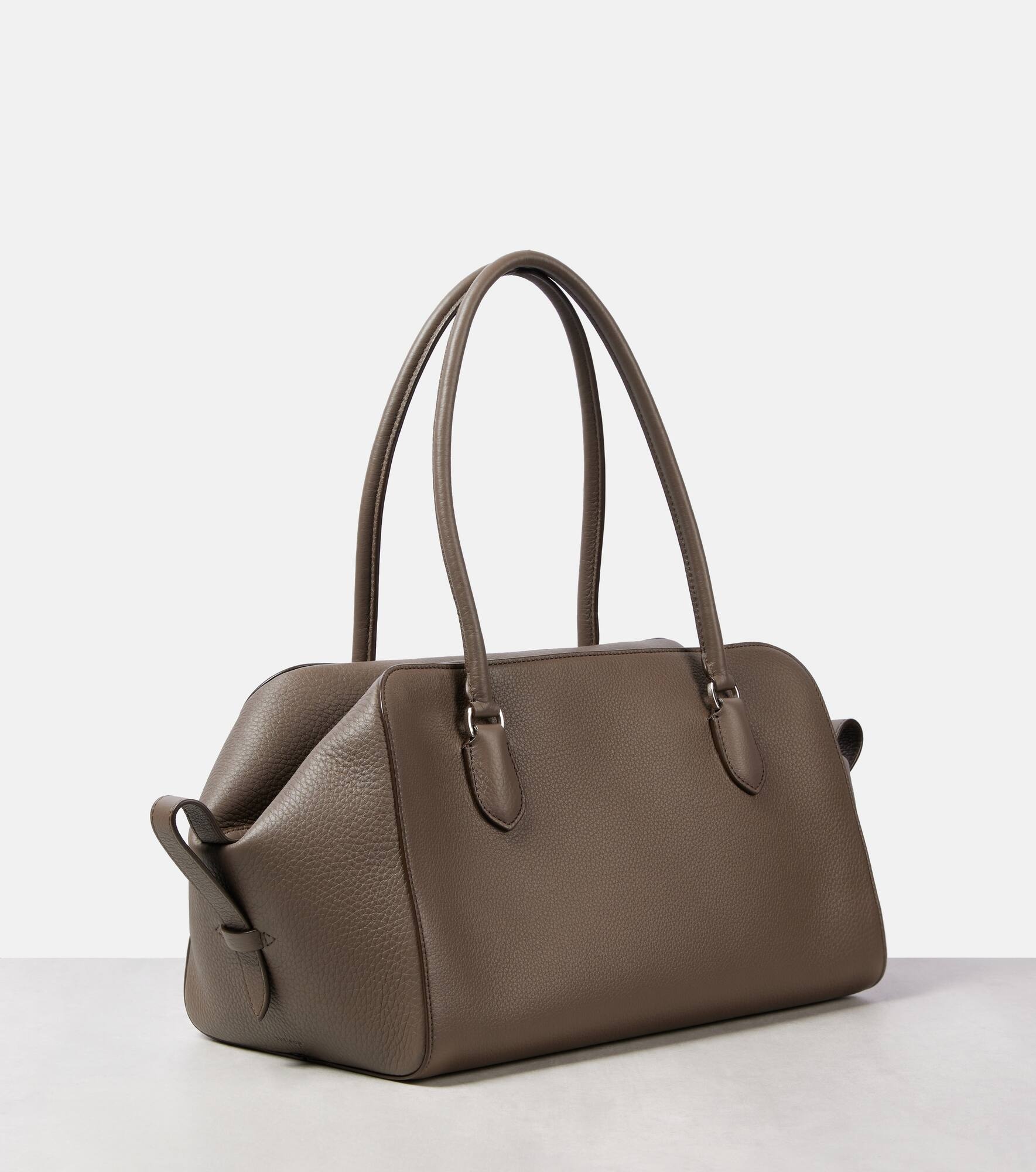 Bowling E/W leather duffel bag - 4