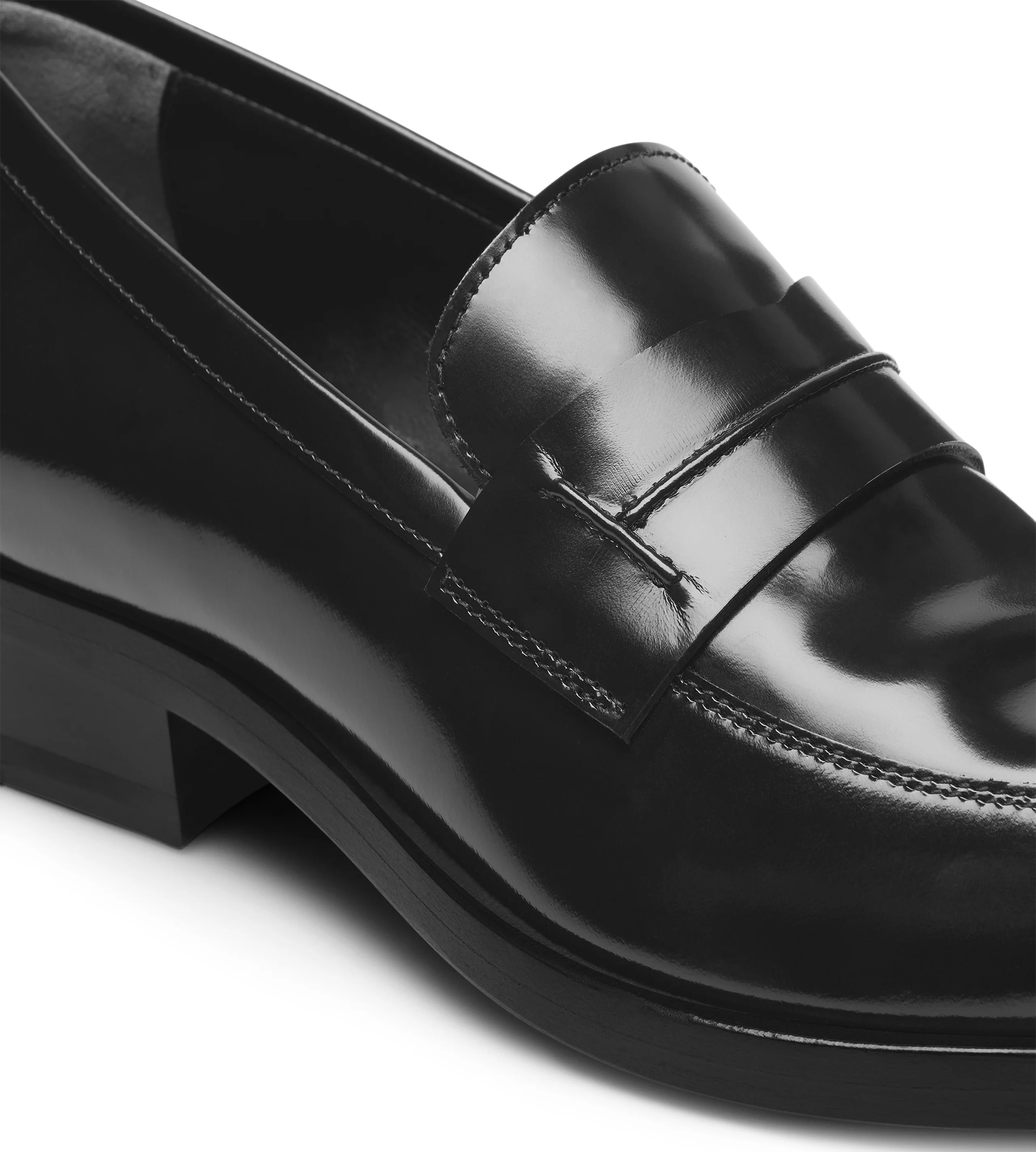 BRUSHED LEATHER EVA LOAFER - 1