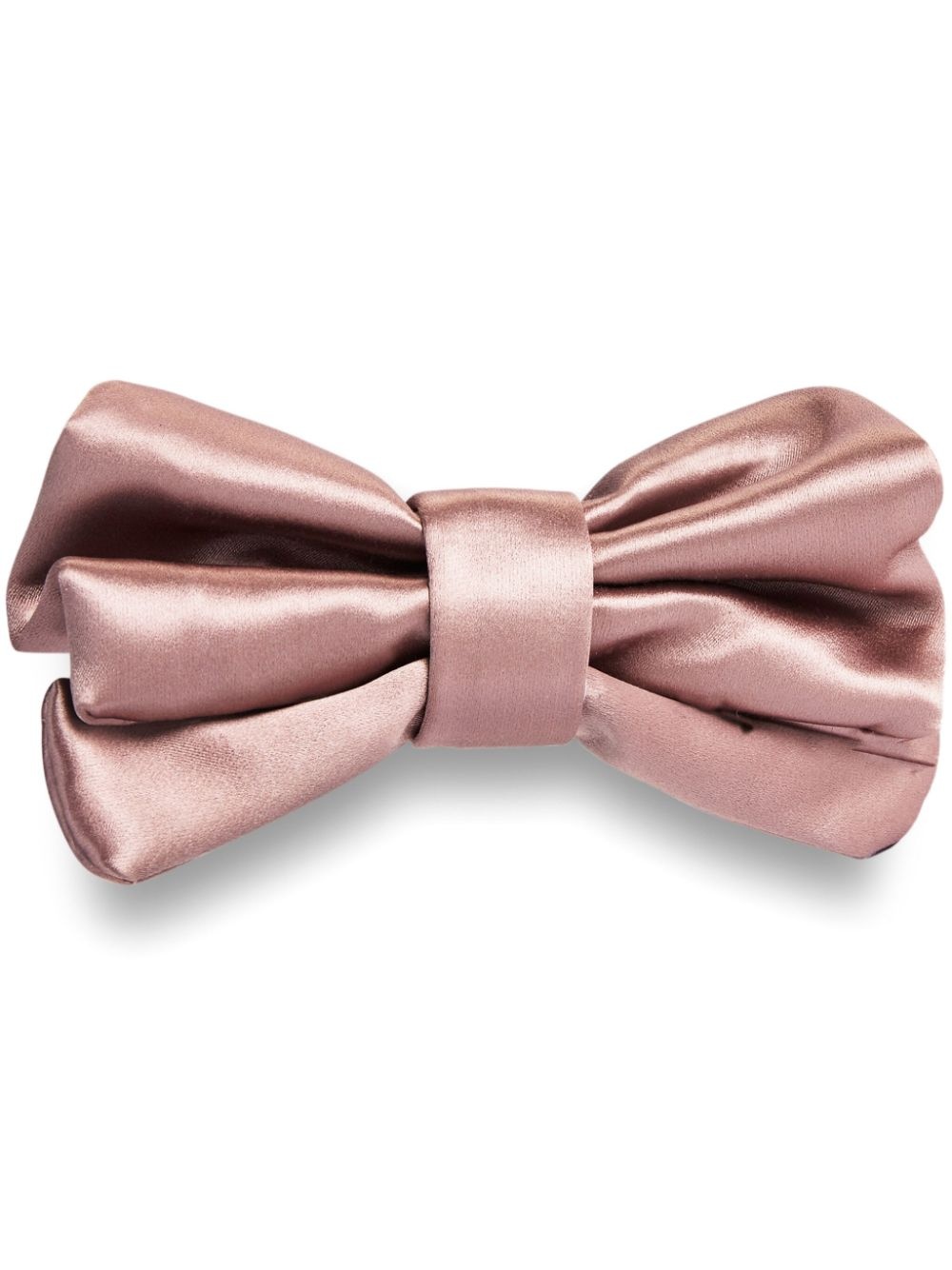 bow silk-satin hair clip - 1