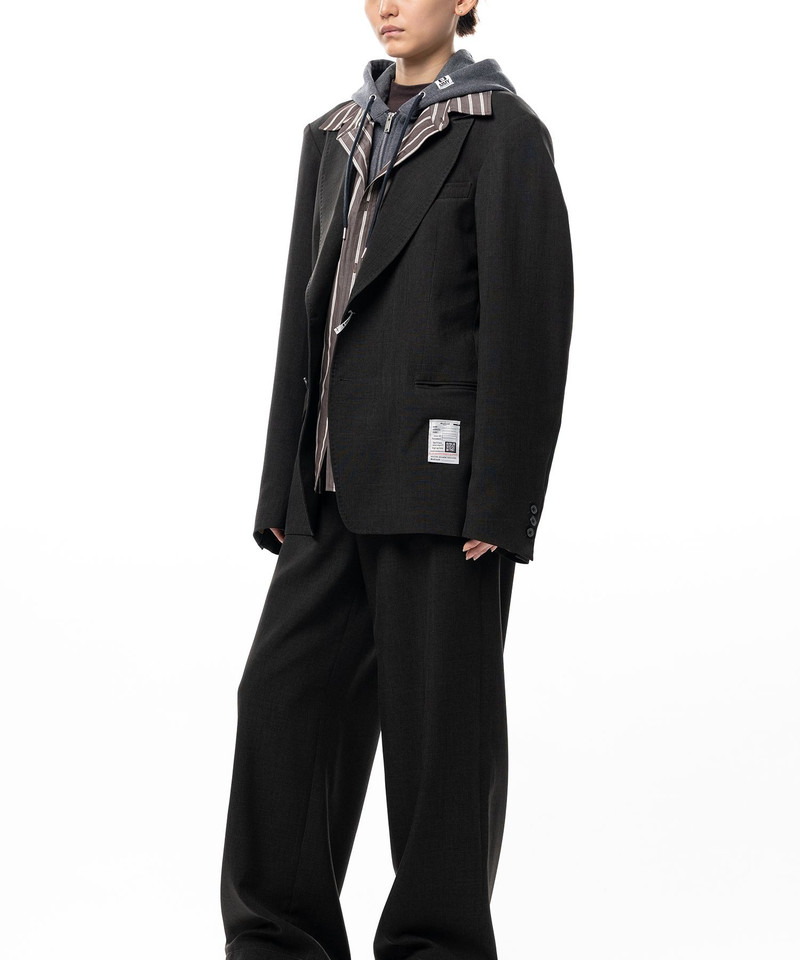 Triple Layered Houndstooth Jacket 12