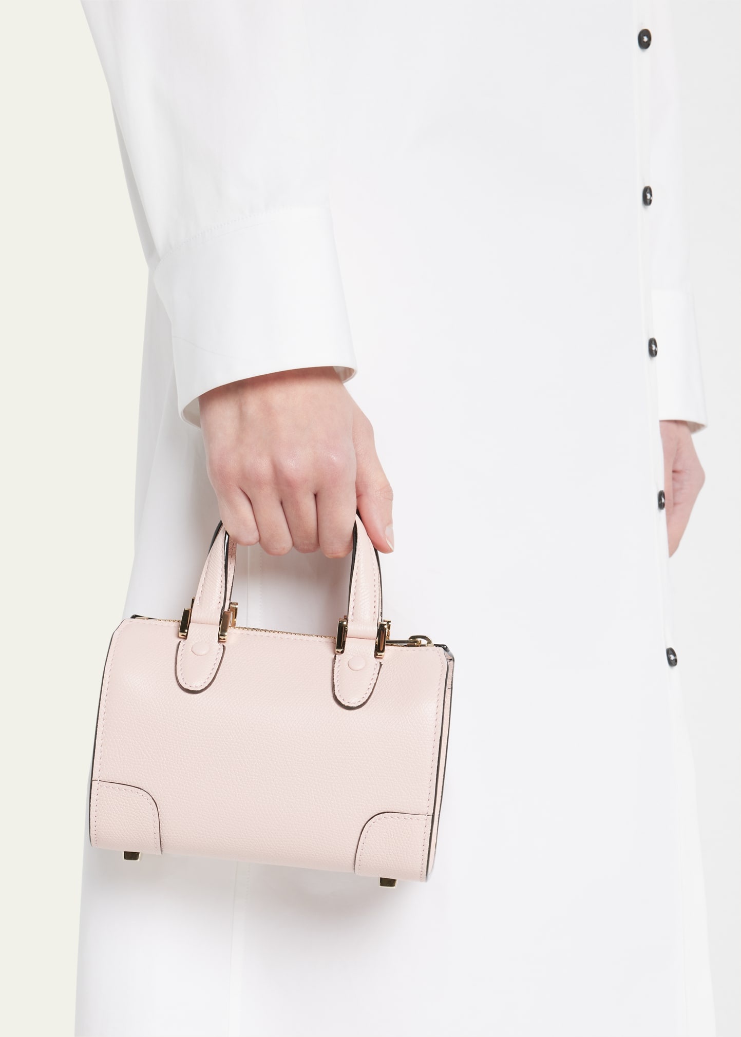 Valextra Babila Micro Calfskin Top-Handle Bag bergdorfgoodman