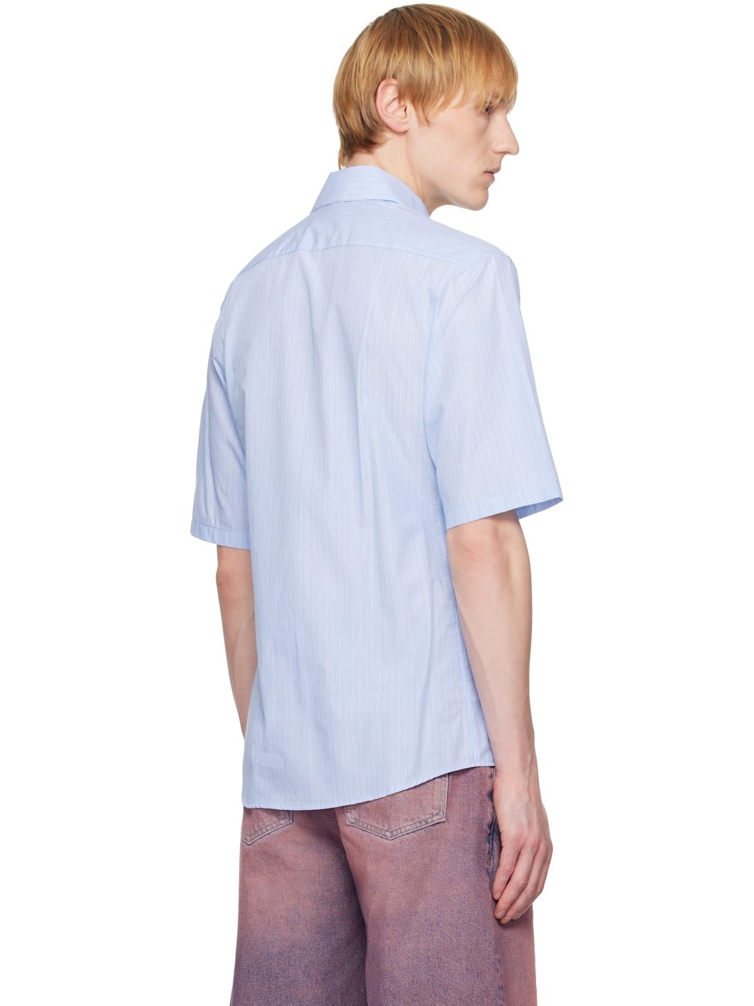 Blue Casual Shirt - 3