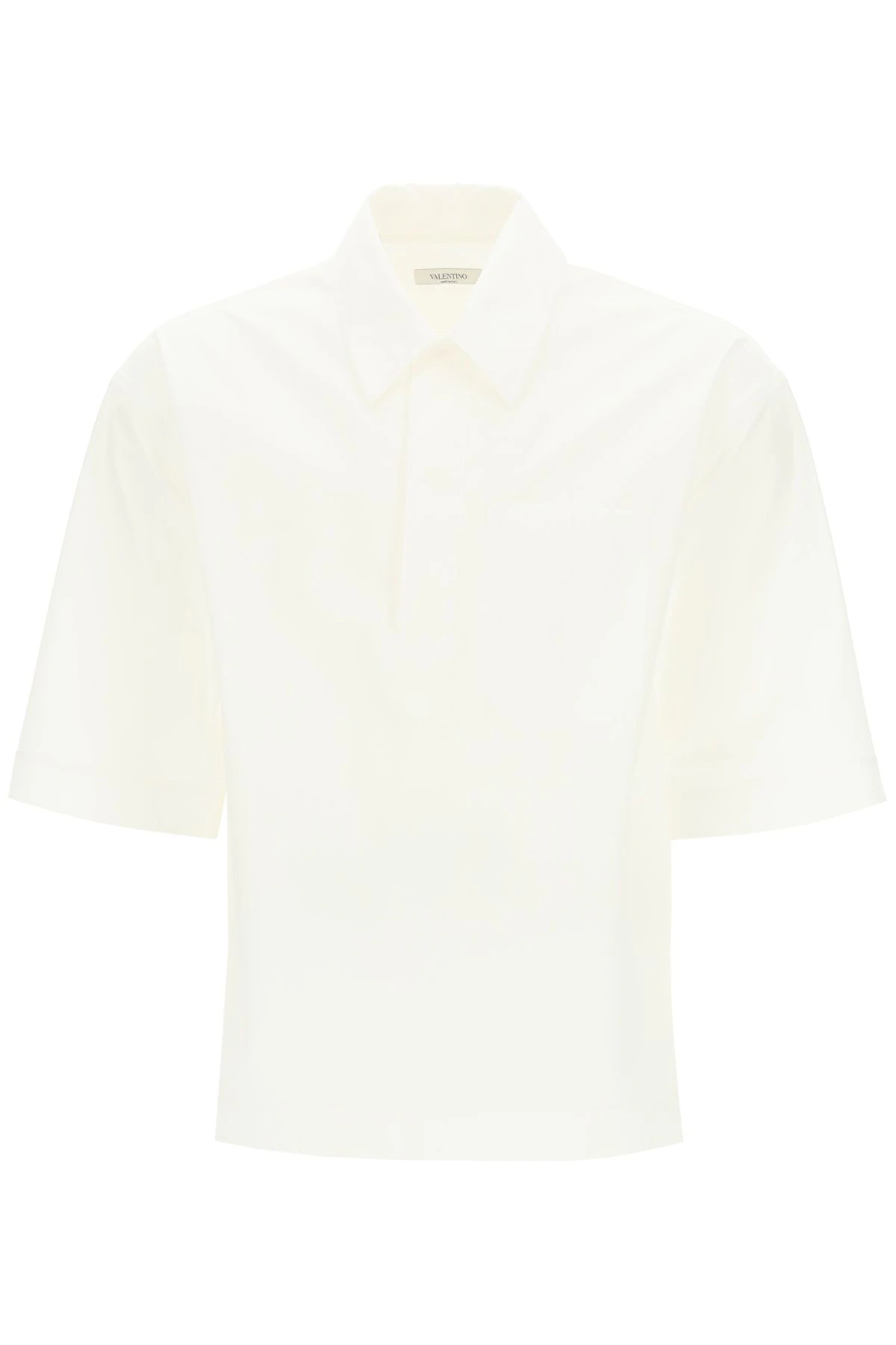 POPLIN POLO SHIRT - 1