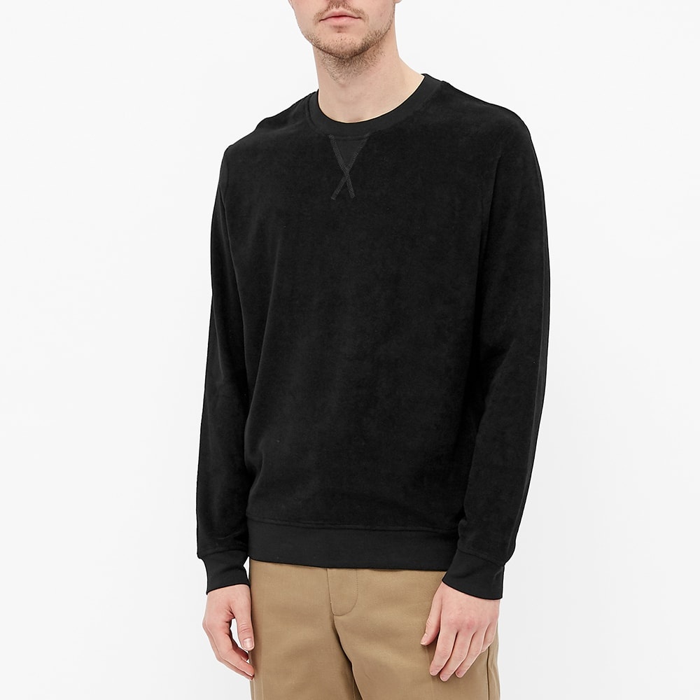 Sunspel Towelling Crew Sweat - 3