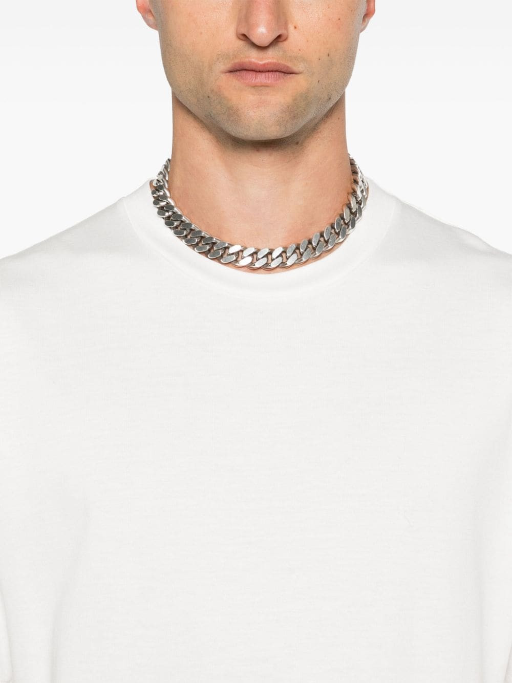 Saint Laurent Men Cotton T-Shirt - 5