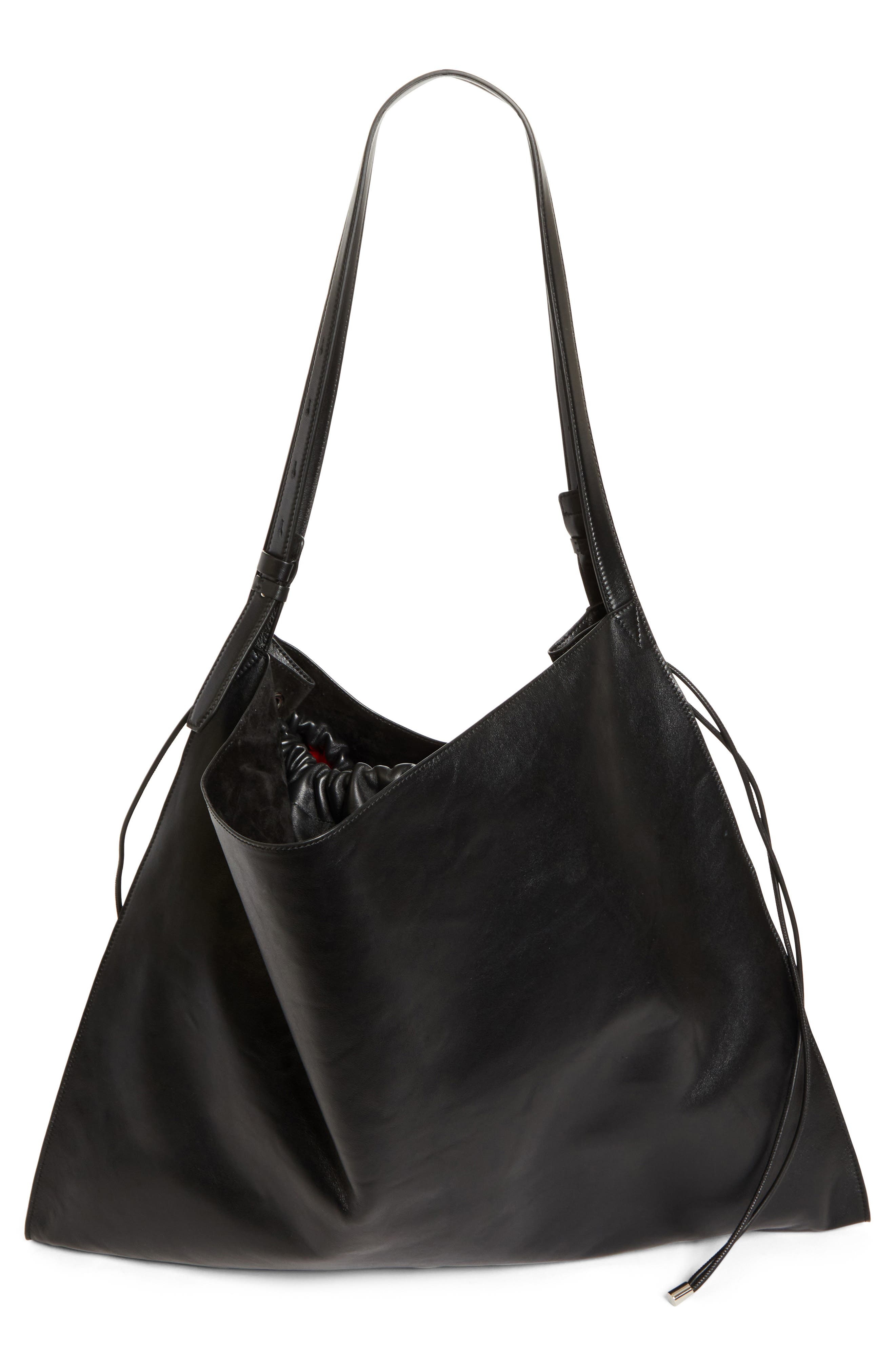 Christian Louboutin Baggy Leather Tote in Black at Nordstrom - 2