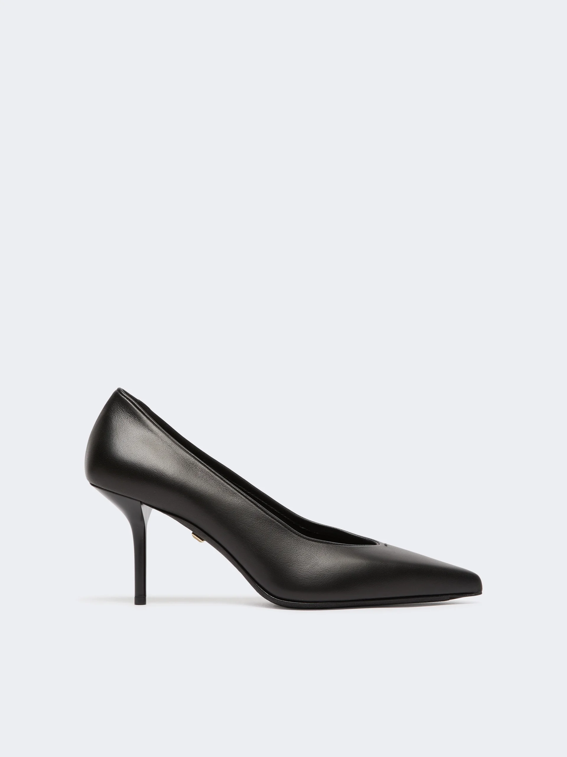 SOFTPUMP80 Court shoes in soft nappa leather - BLACK - 1