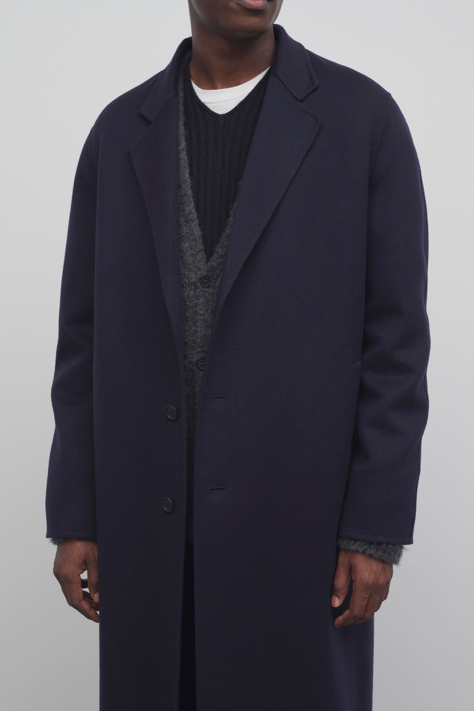 The Row Hendrix Coat in Cashmere | REVERSIBLE