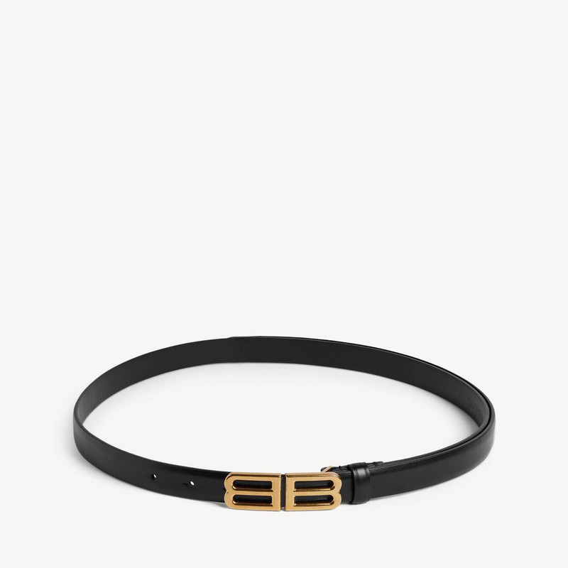 BALENCIAGA Women's Bolero Bb Belt in Black outlook