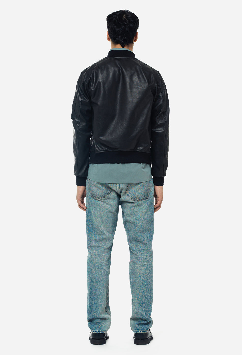 LEATHER BOGOTA BOMBER - 5