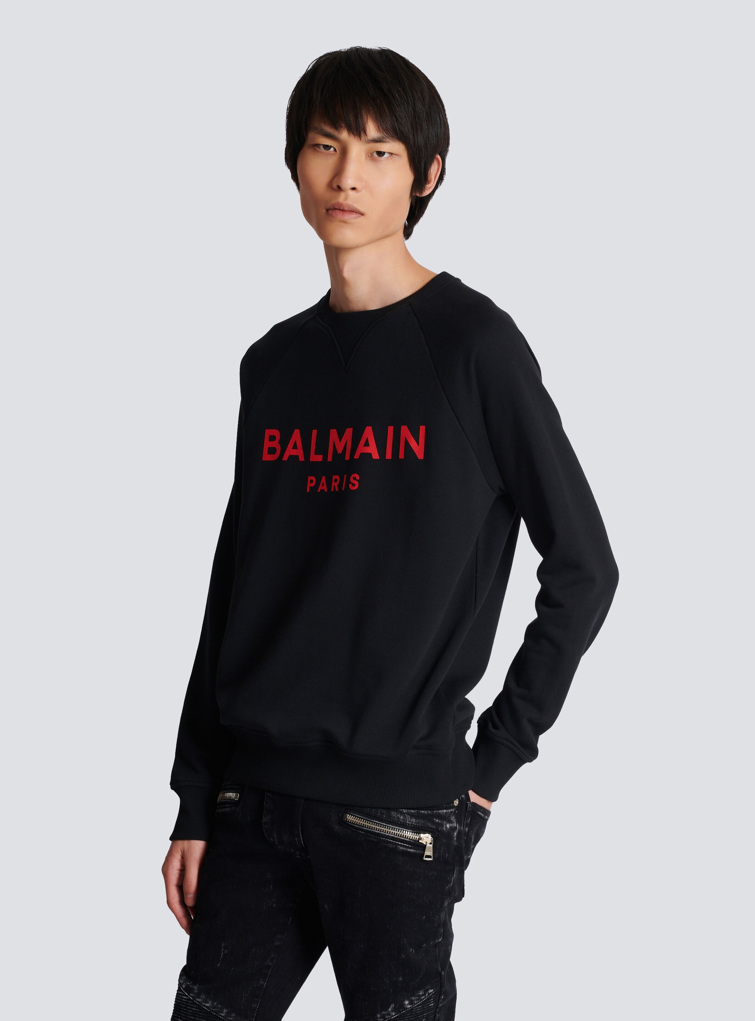 Balmain Paris printed sweatshirt - 6