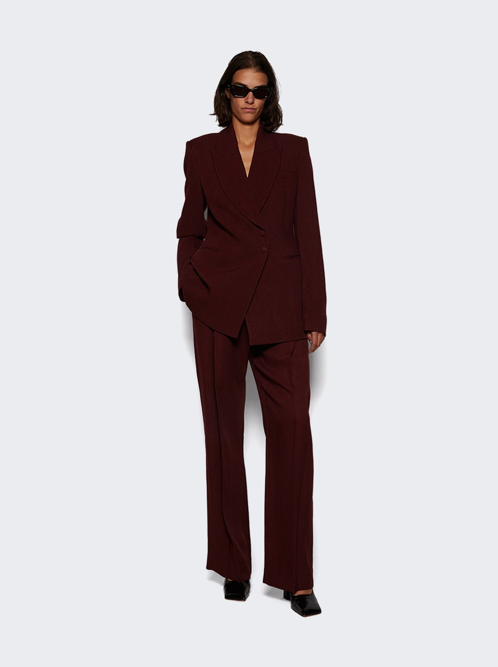 Yana Jacket Burgundy - 2
