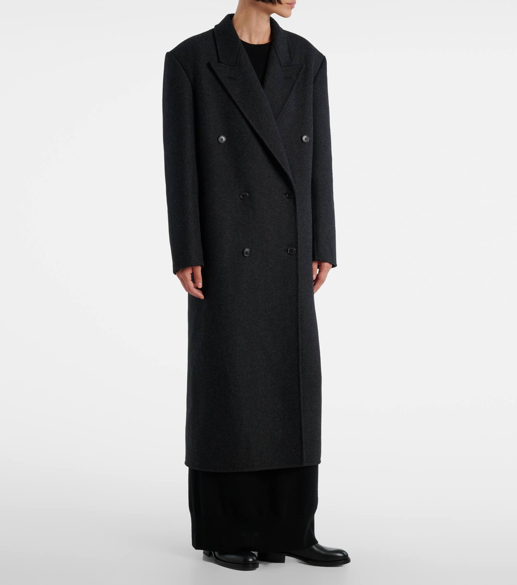 Hariet wool and cashmere coat - 7