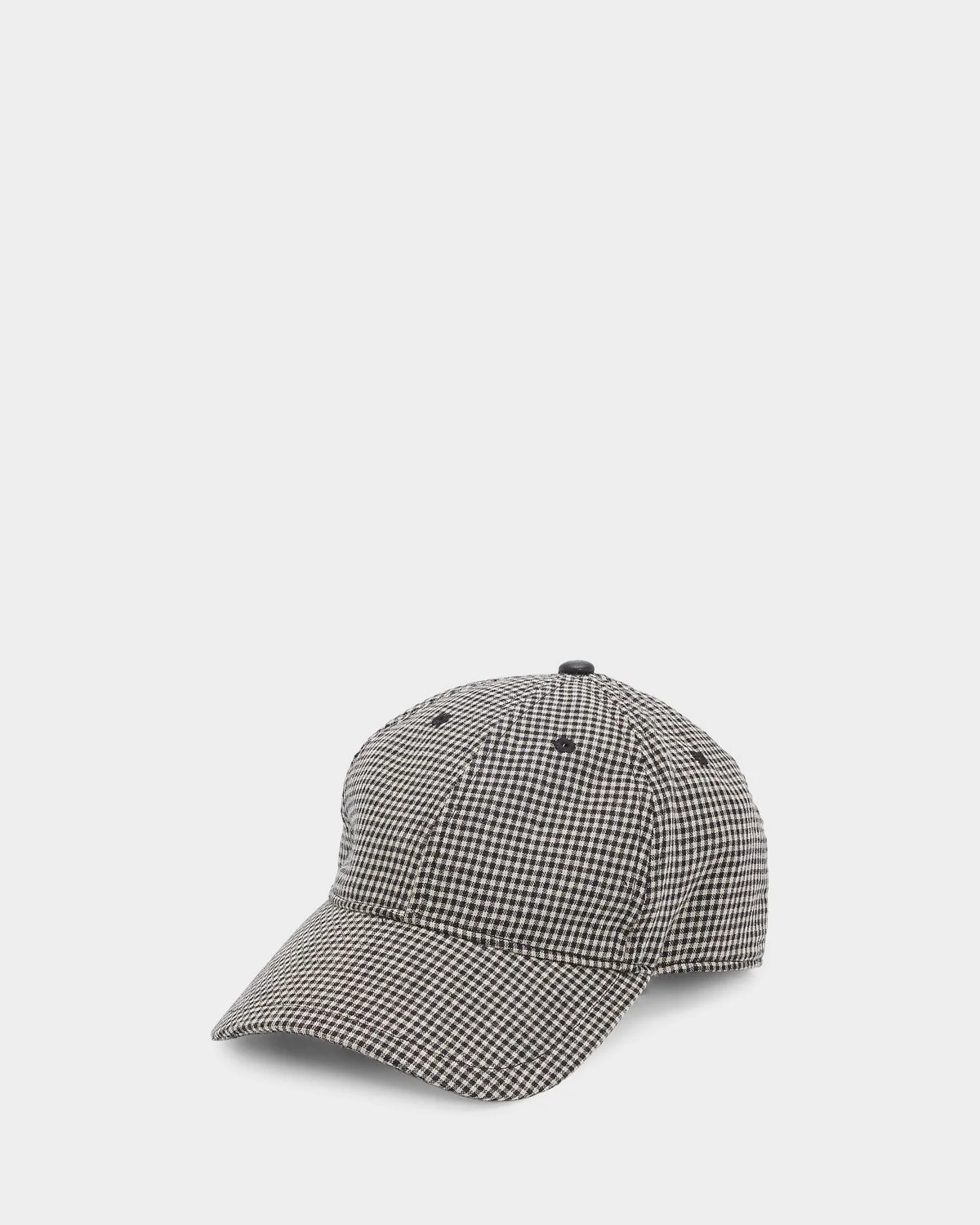 Harlow Gingham Baseball Cap - 1
