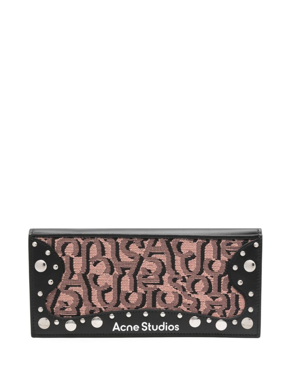 logo-jacquard bi-fold wallet - 1
