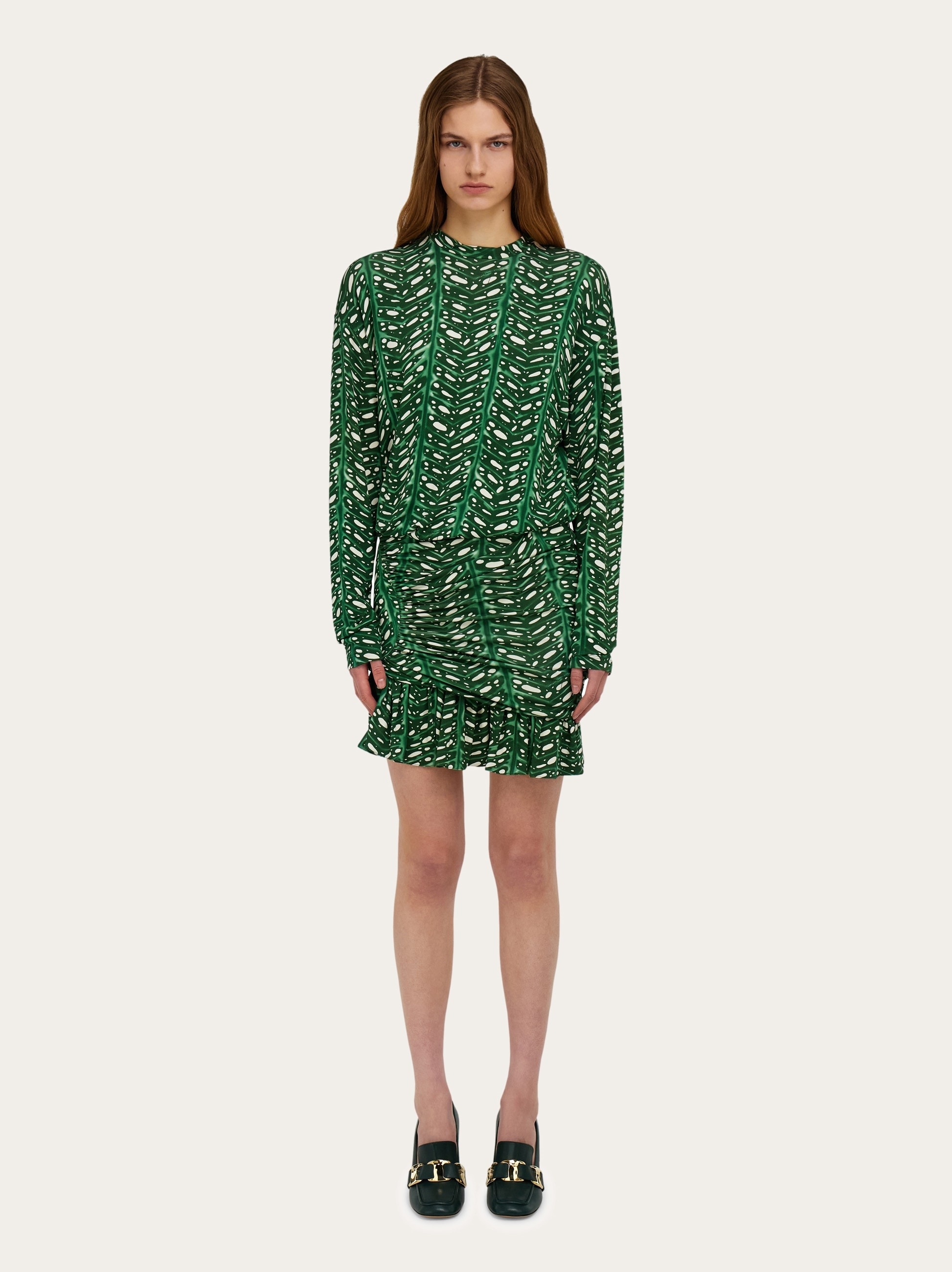 Mini dress with drape detail - 2