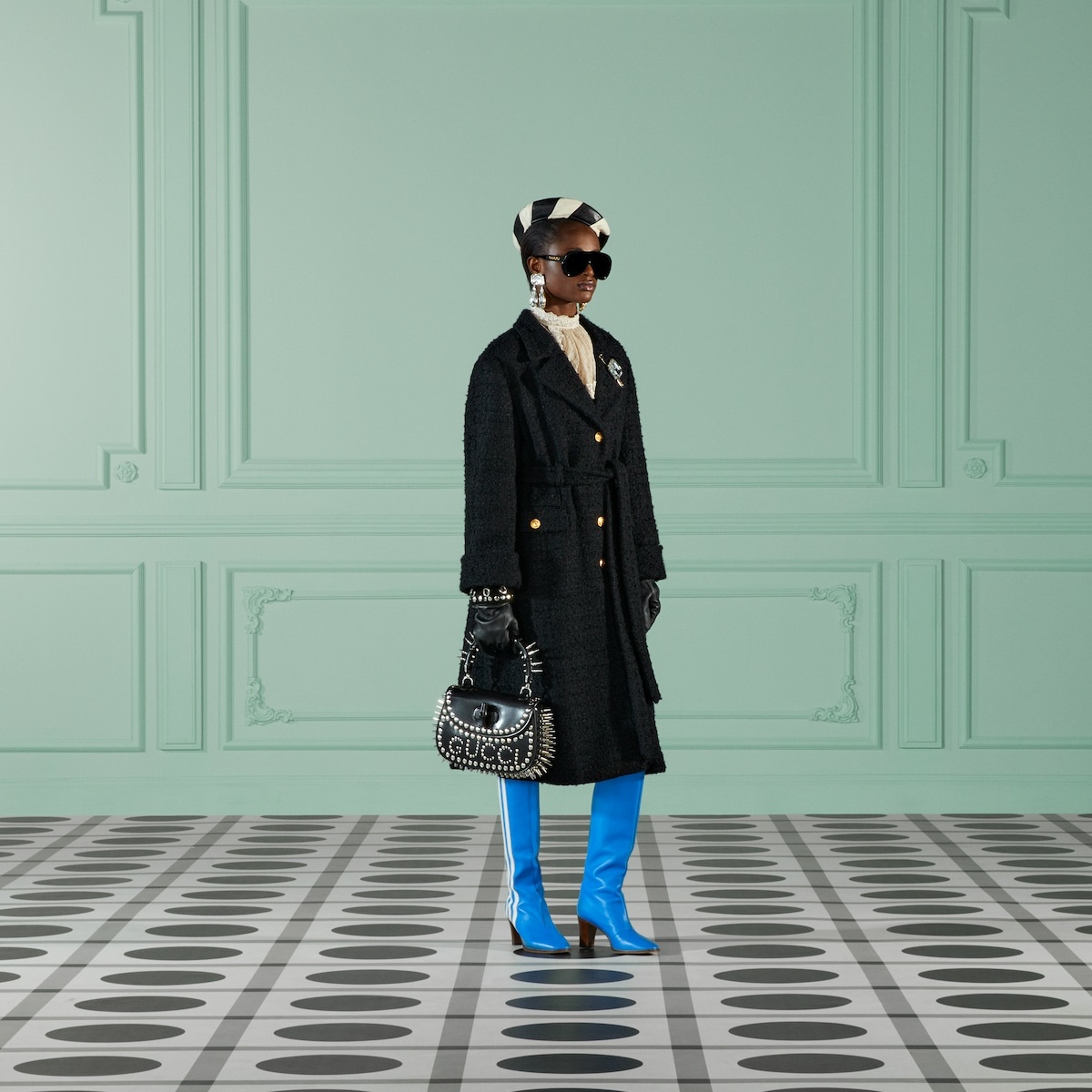 Tweed wool belted coat - 2