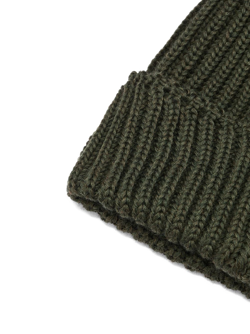 ribbed-knit butterfly-embroidered beanie - 3