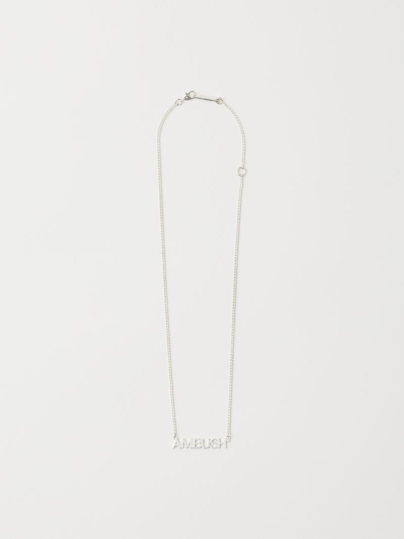 AMBUSH NAMEPLATE NECKLACE - 3