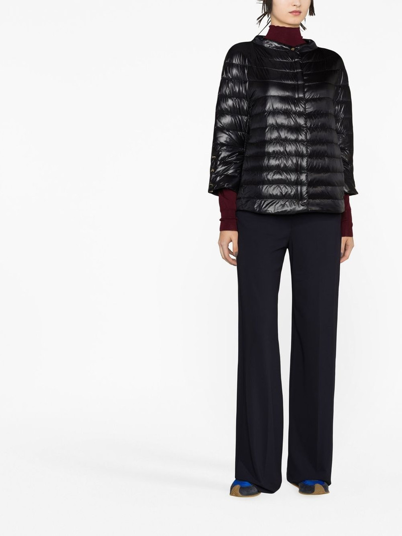 Herno mock-neck quilted puffer jacket outlook
