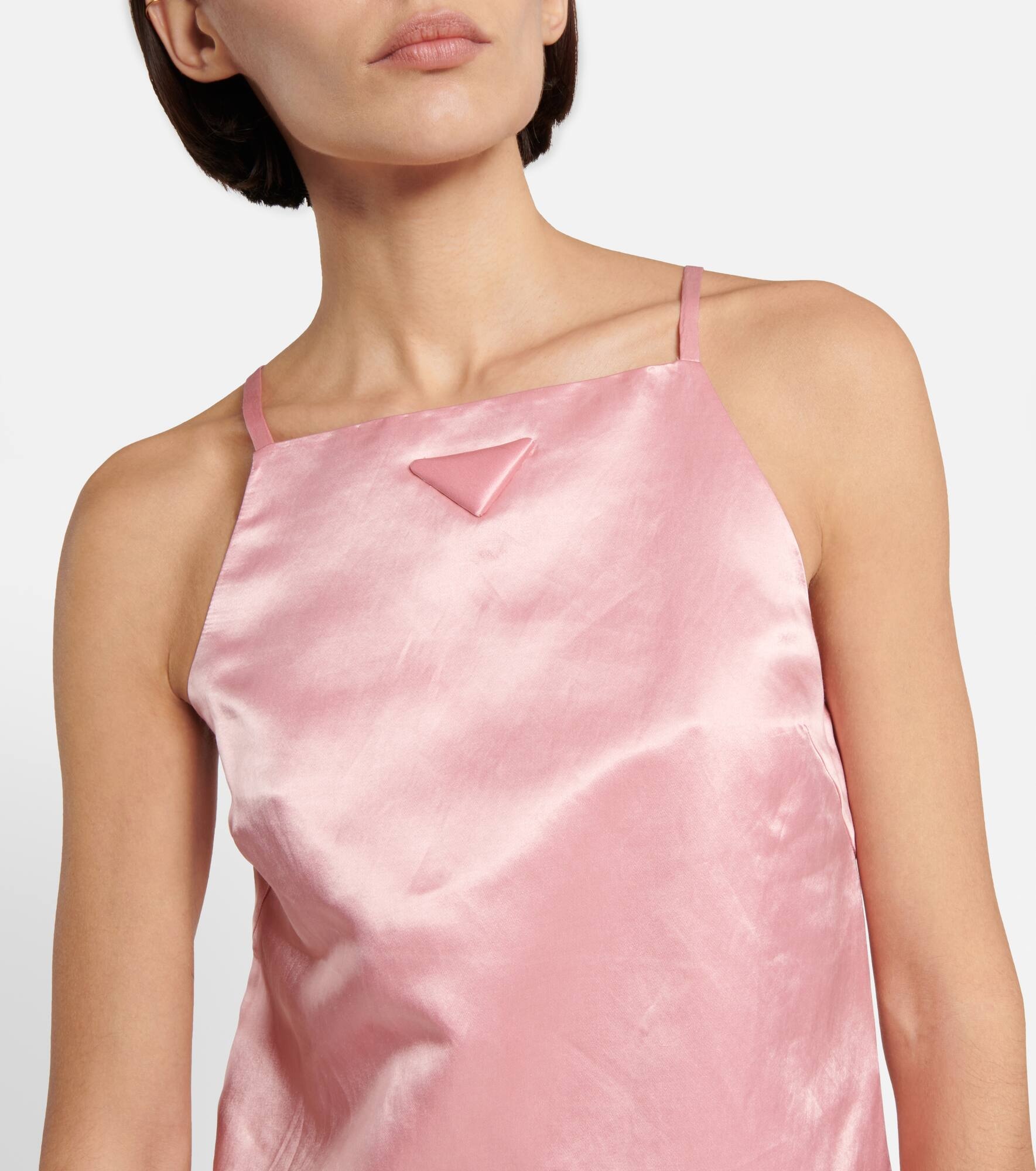 Cupro-blend minidress - 4
