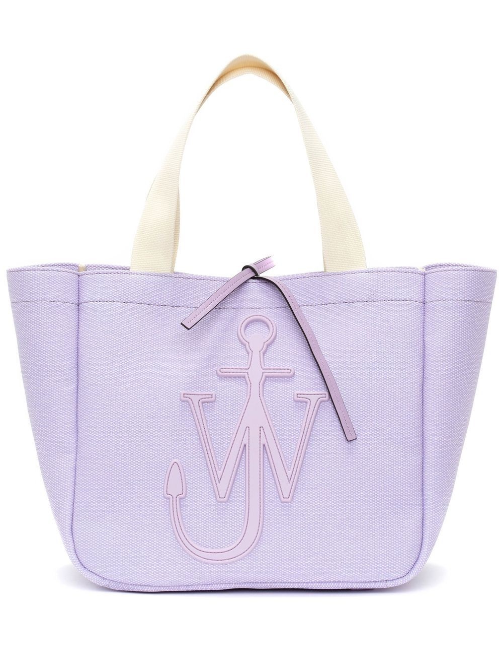logo-patch canvas tote bag - 1
