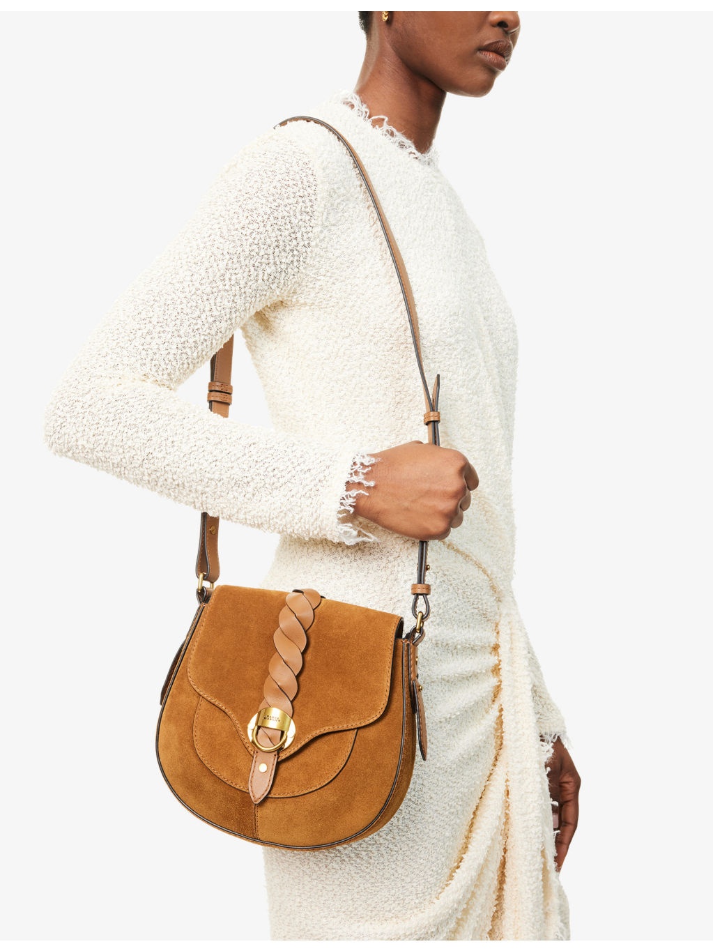 Altay Small Suede Shoulder Bag - 2