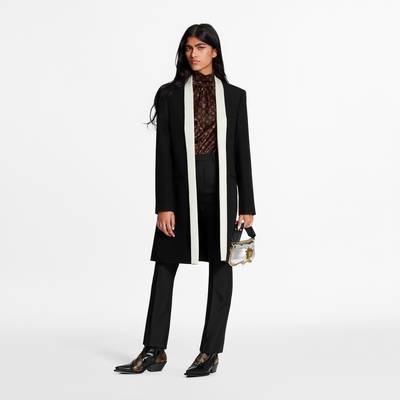 Louis Vuitton Contrast Collar Tailored Coat  outlook