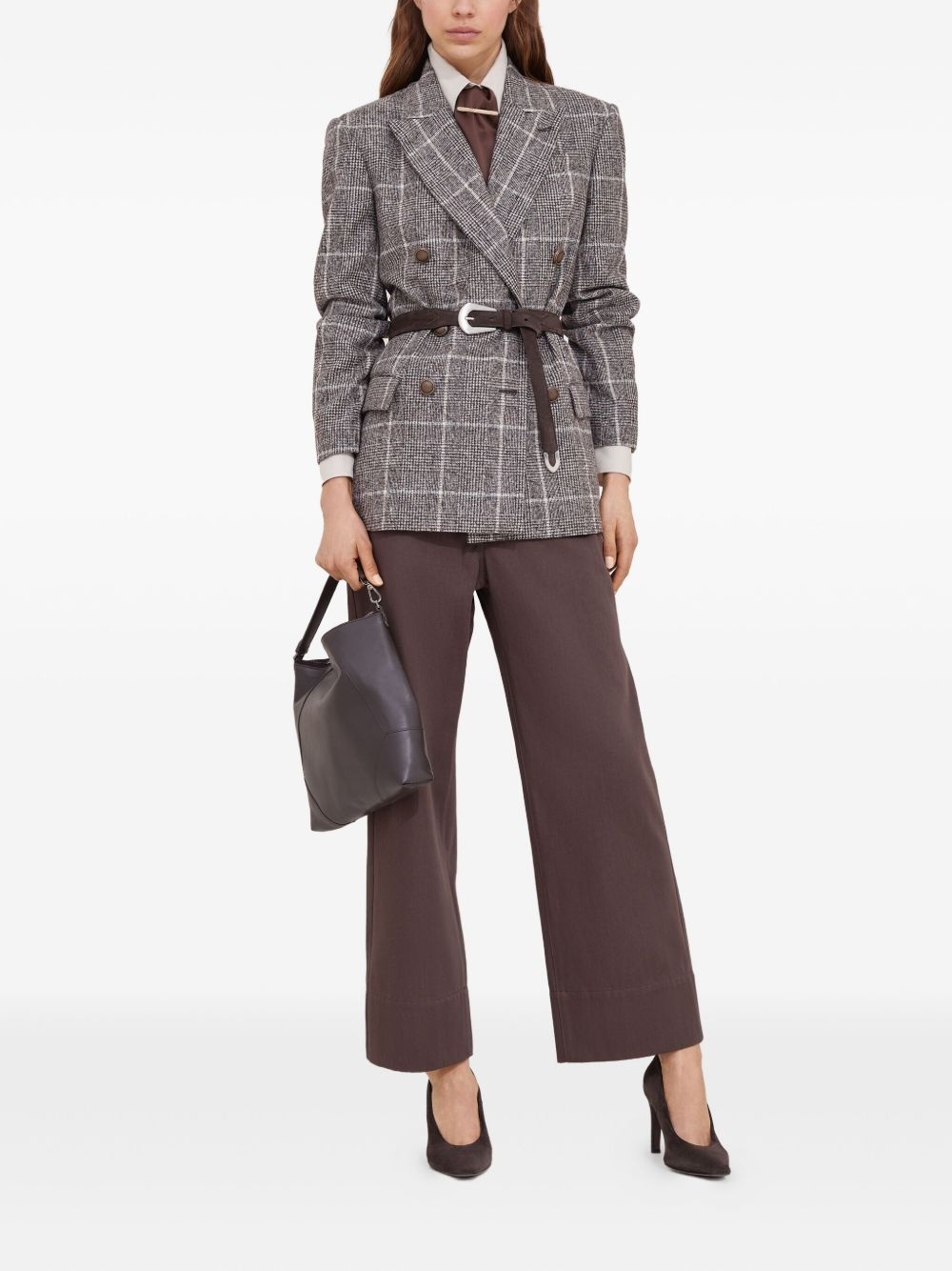 pocketed cotton trousers - 2