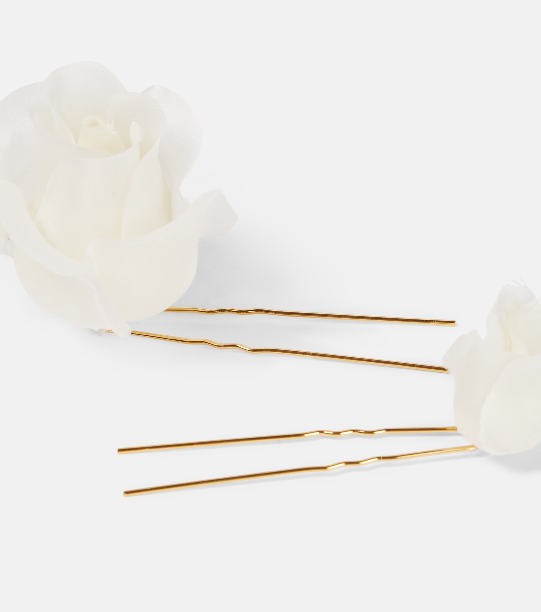 Bridal Rosalie set of 5 bobby pins - 2