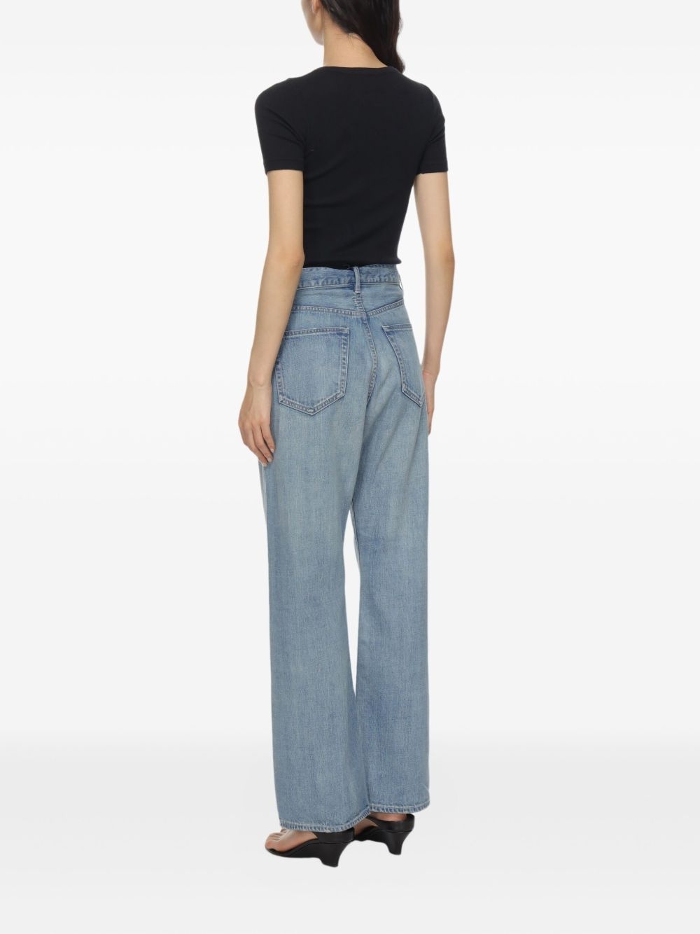 short-sleeve fitted top - 4