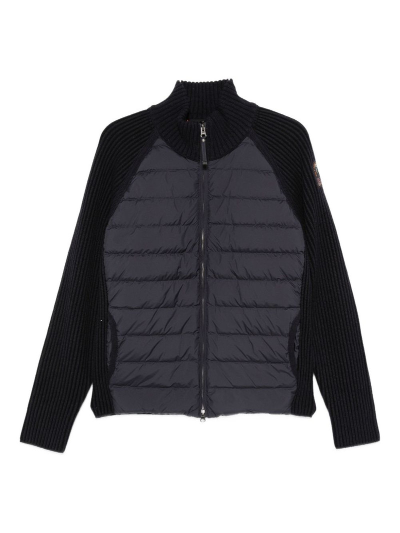ribbed panelled jacket 1