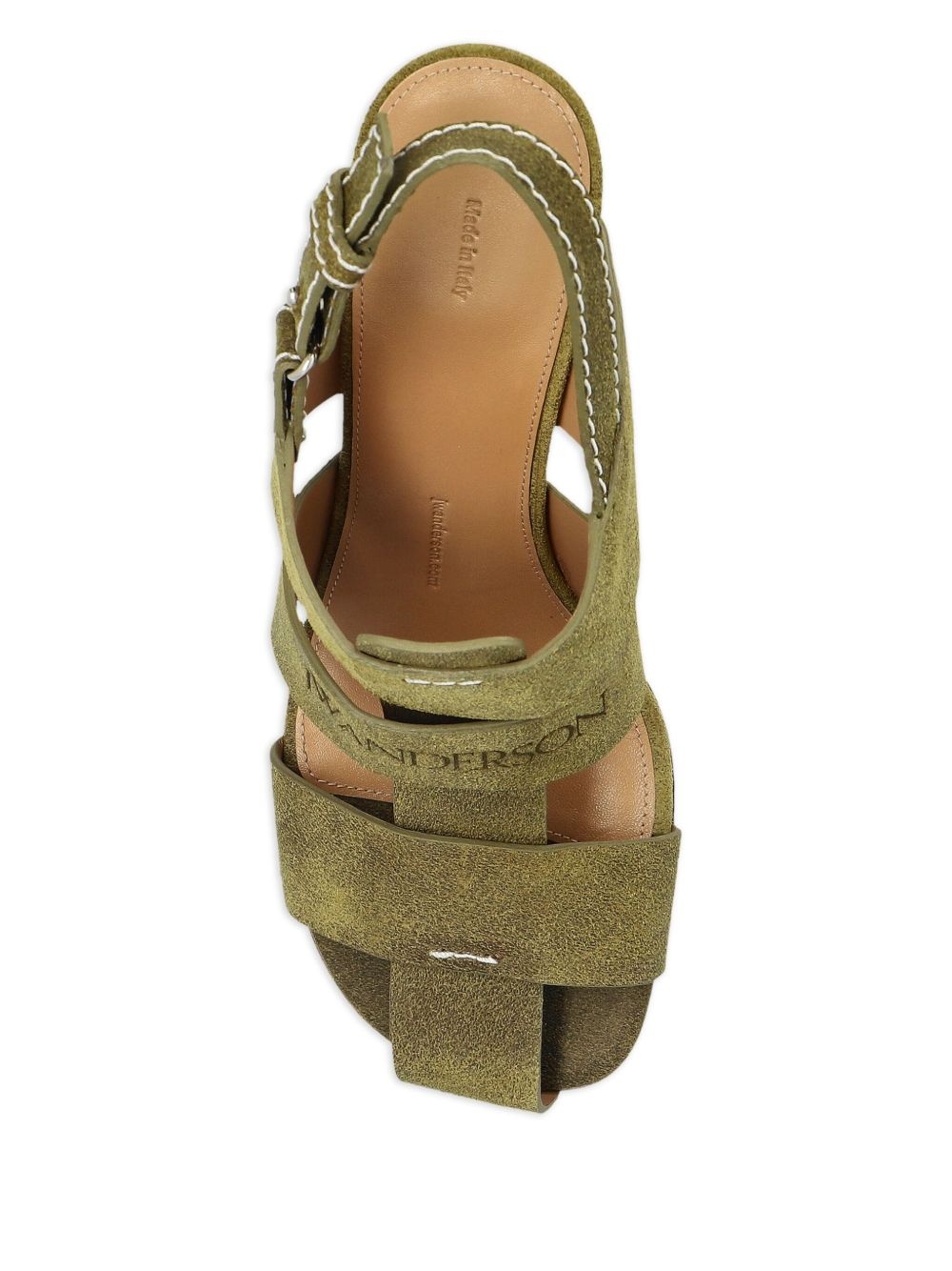 95mm suede fisherman sandals - 4