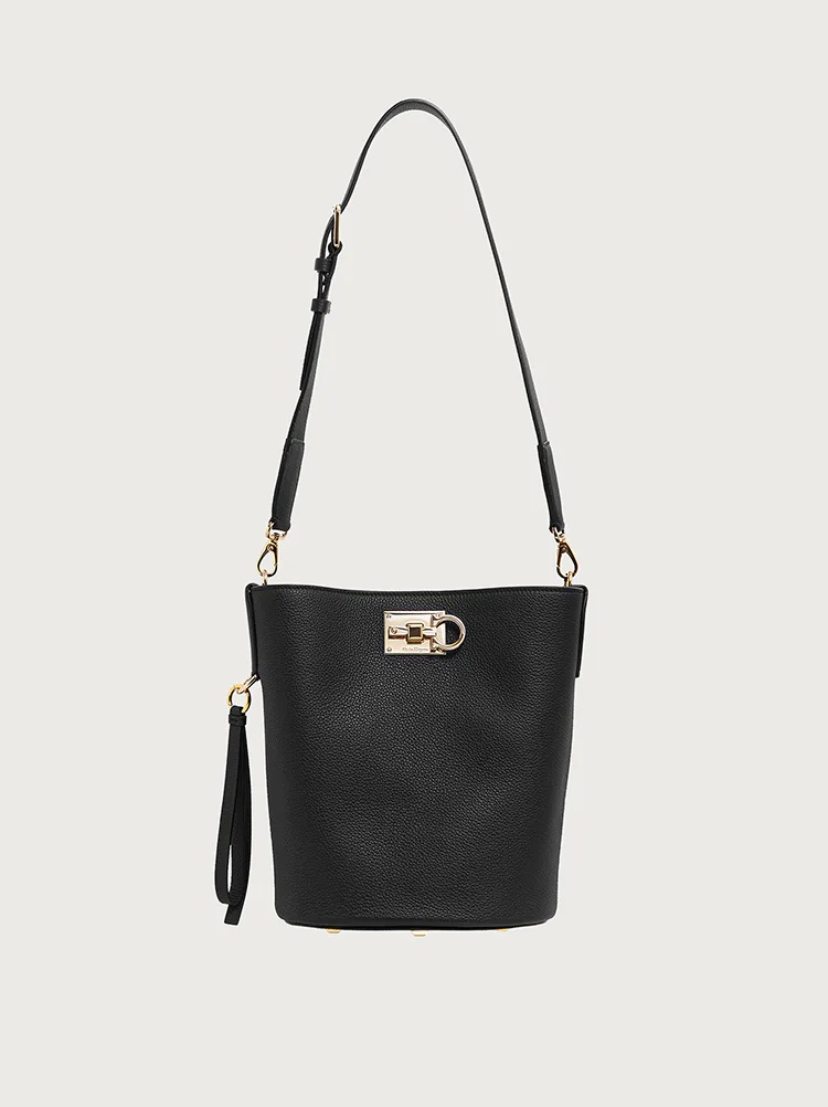 FERRAGAMO STUDIO BUCKET BAG - 1