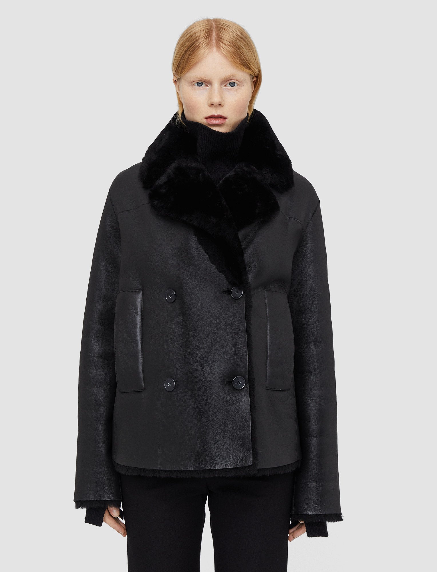 Shearling Calla Coat - 3