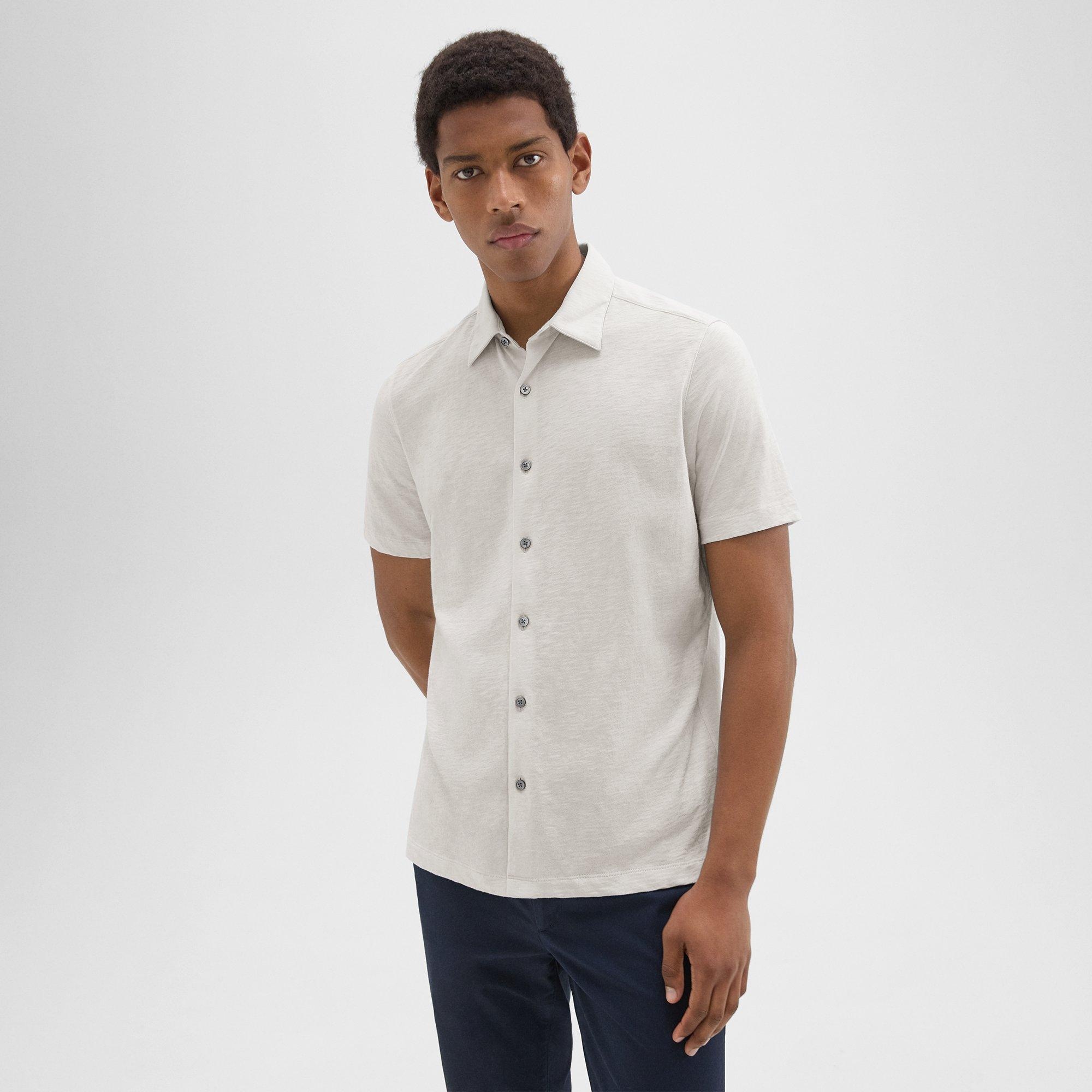 Noran Short-Sleeve Shirt in Slub Cotton - 2
