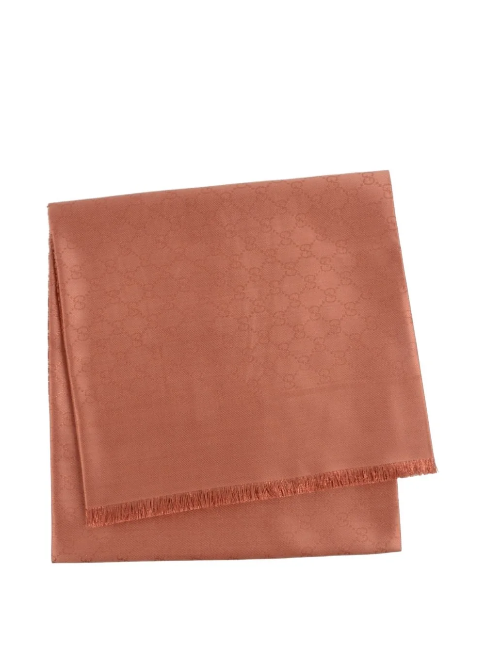 GG frayed scarf - 1