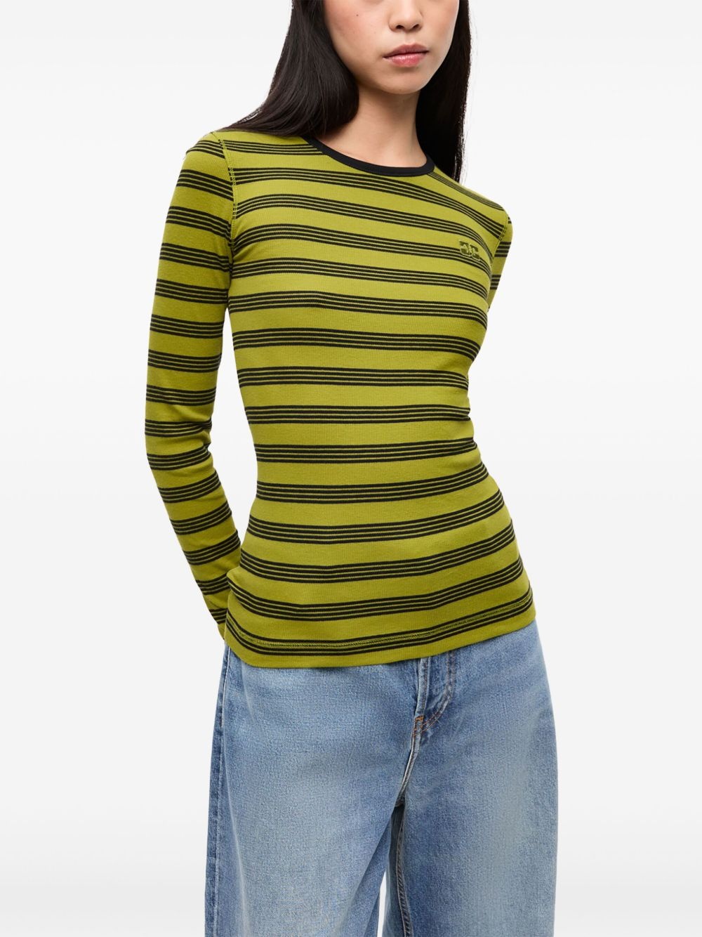 striped T-shirt - 3